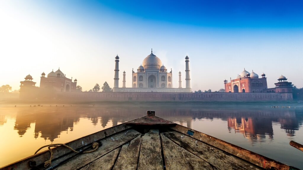 Taj Mahal in Agra