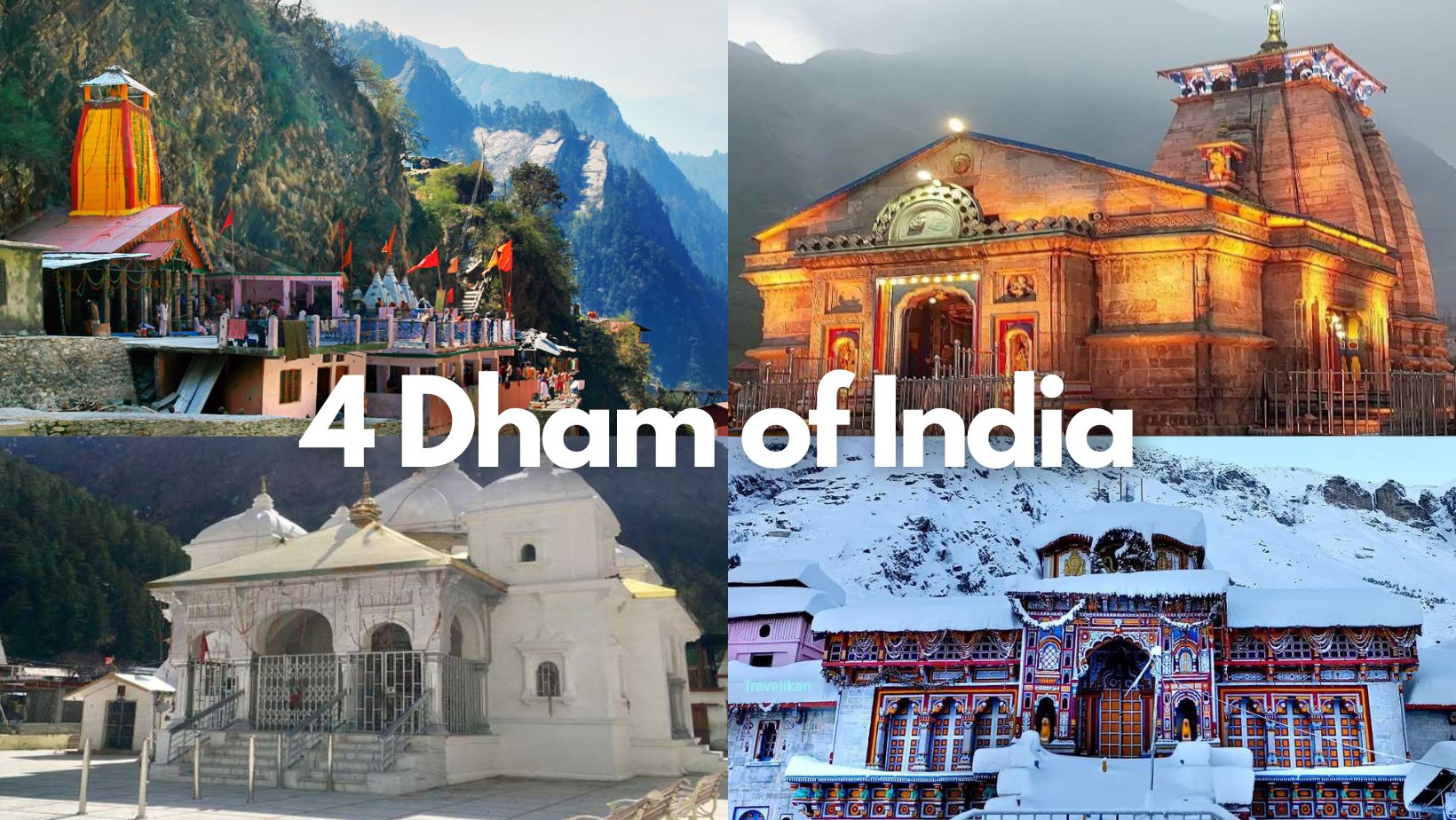 4 Dham of India: The Most Famous Hindu pilgrimage sites