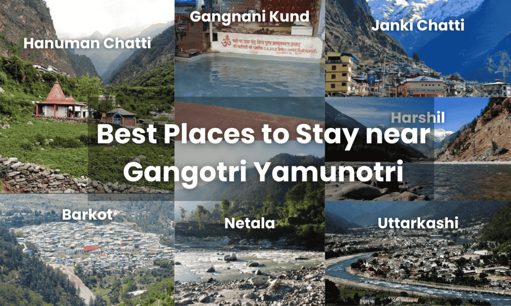 places to stay near gangotri yamunotri