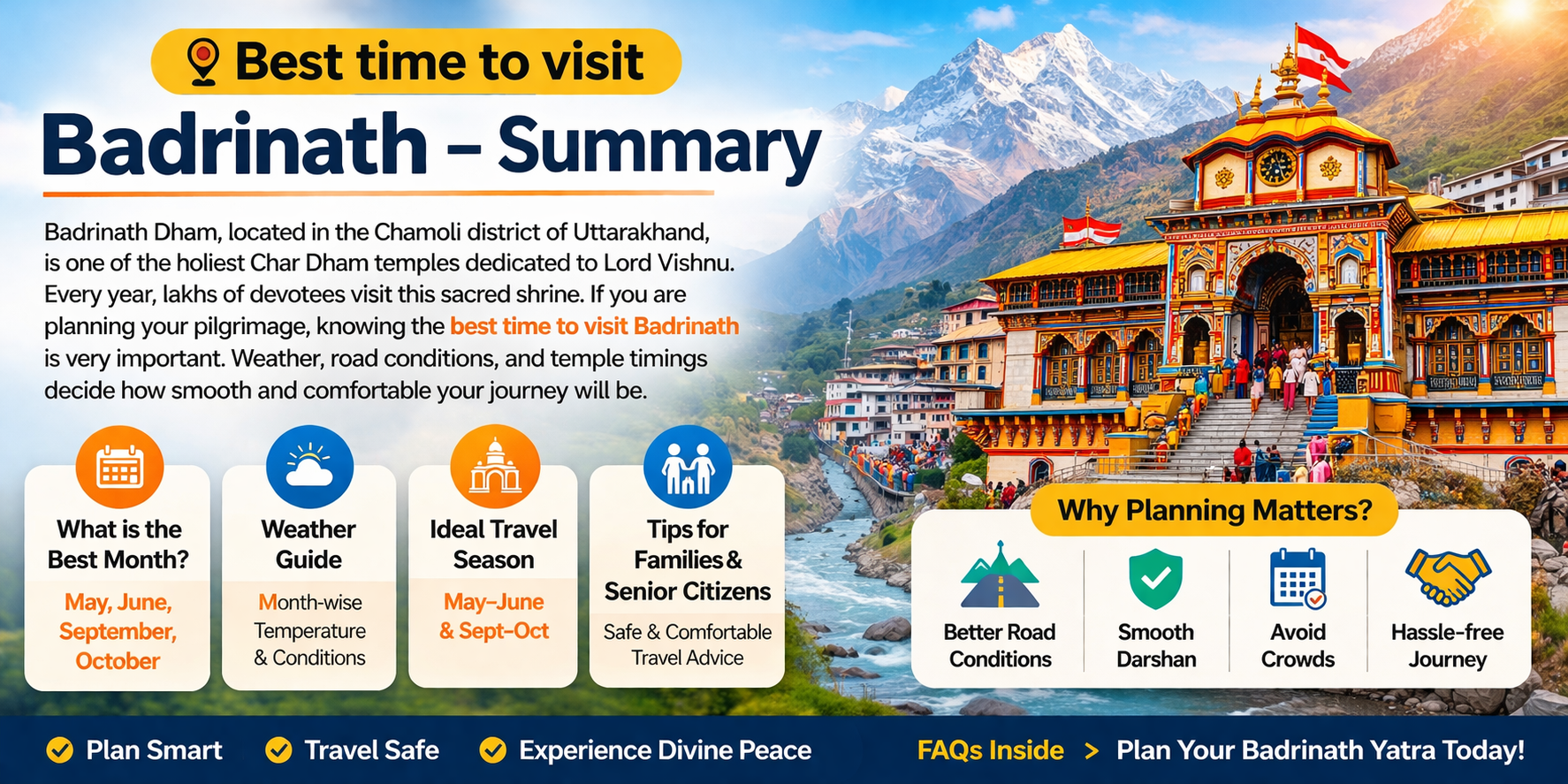 best time to visit badrinath 2026 weather guide month wise