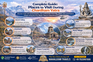places to see during char dham yatra tourist attractions uttarakhand guide